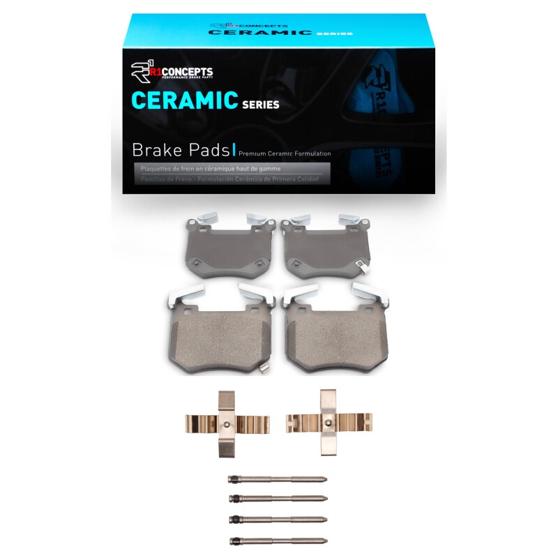 Genesis G70 Brake Pads - Rear - R1 Concepts - Ceramic - `18-`25